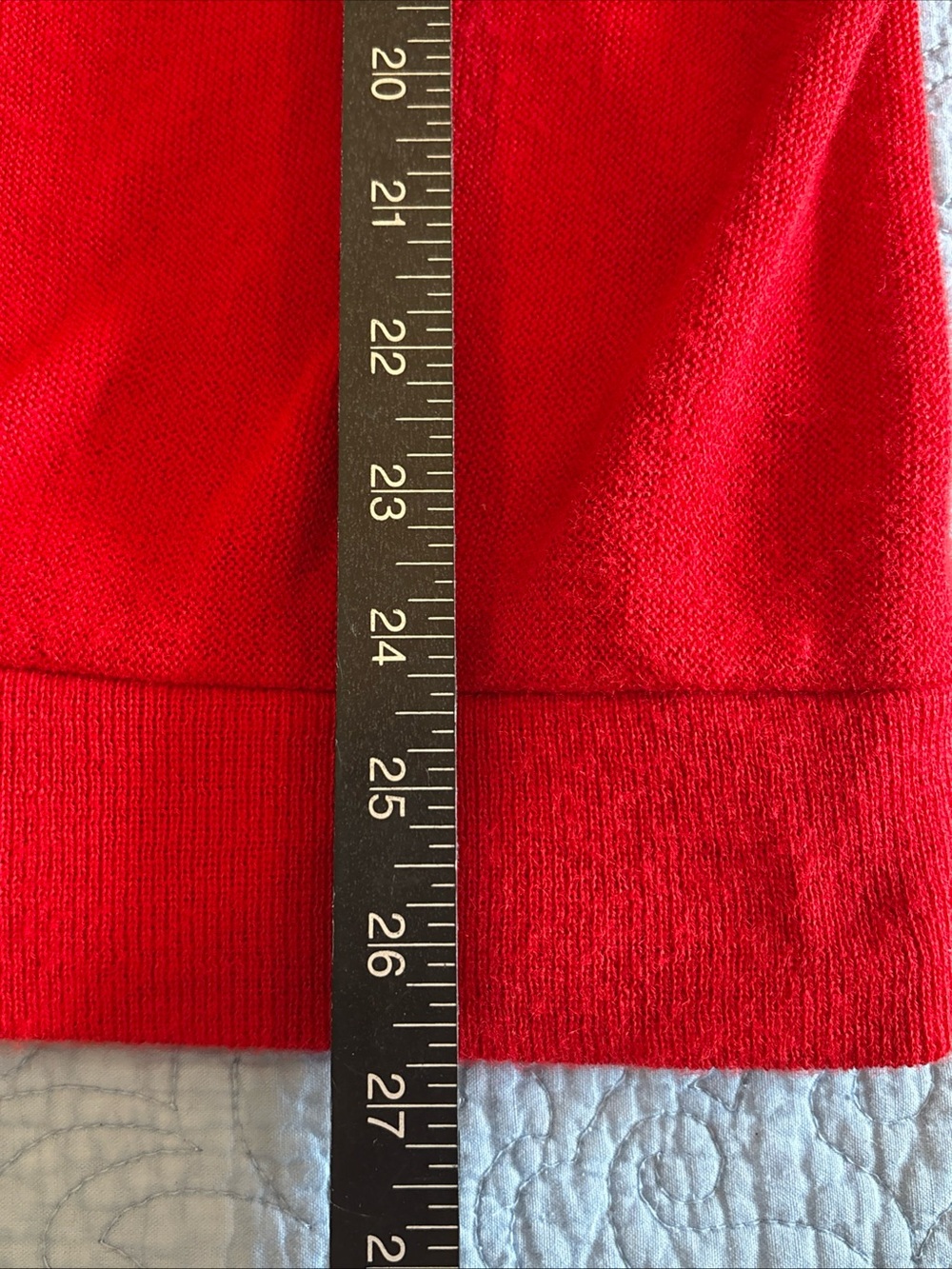 Izod Men’s Bright Red V-Neck Button Cardigan Vintage - Picture 6 of 10